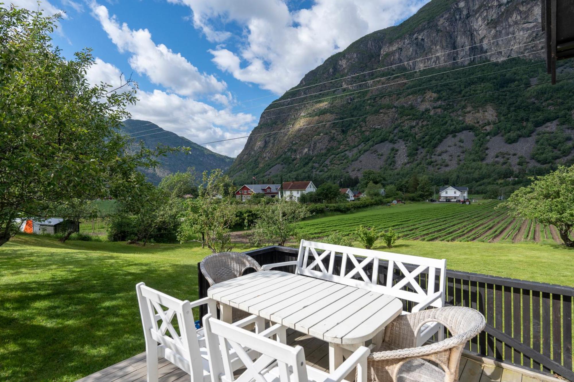Jordeplegarden Holiday Home - Part Of A Farm - Two Buildings - Close To Flam Lærdalsøyri Buitenkant foto